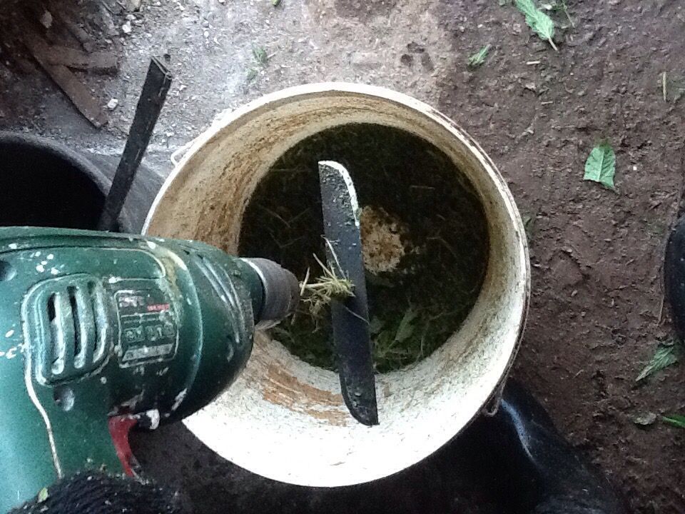 Траворезка: как сделать измельчитель для травы из стиральной машины